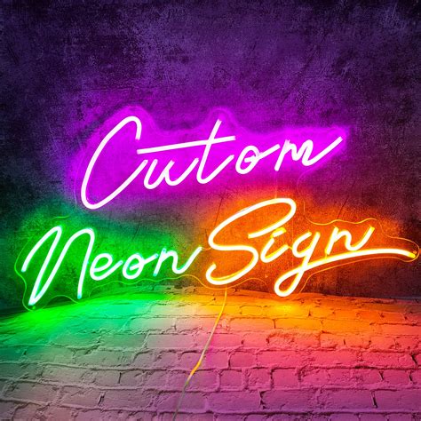 etsy neon sign